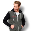 Promotional SOLS Silver Unisex Zipped Sweatshirts Main